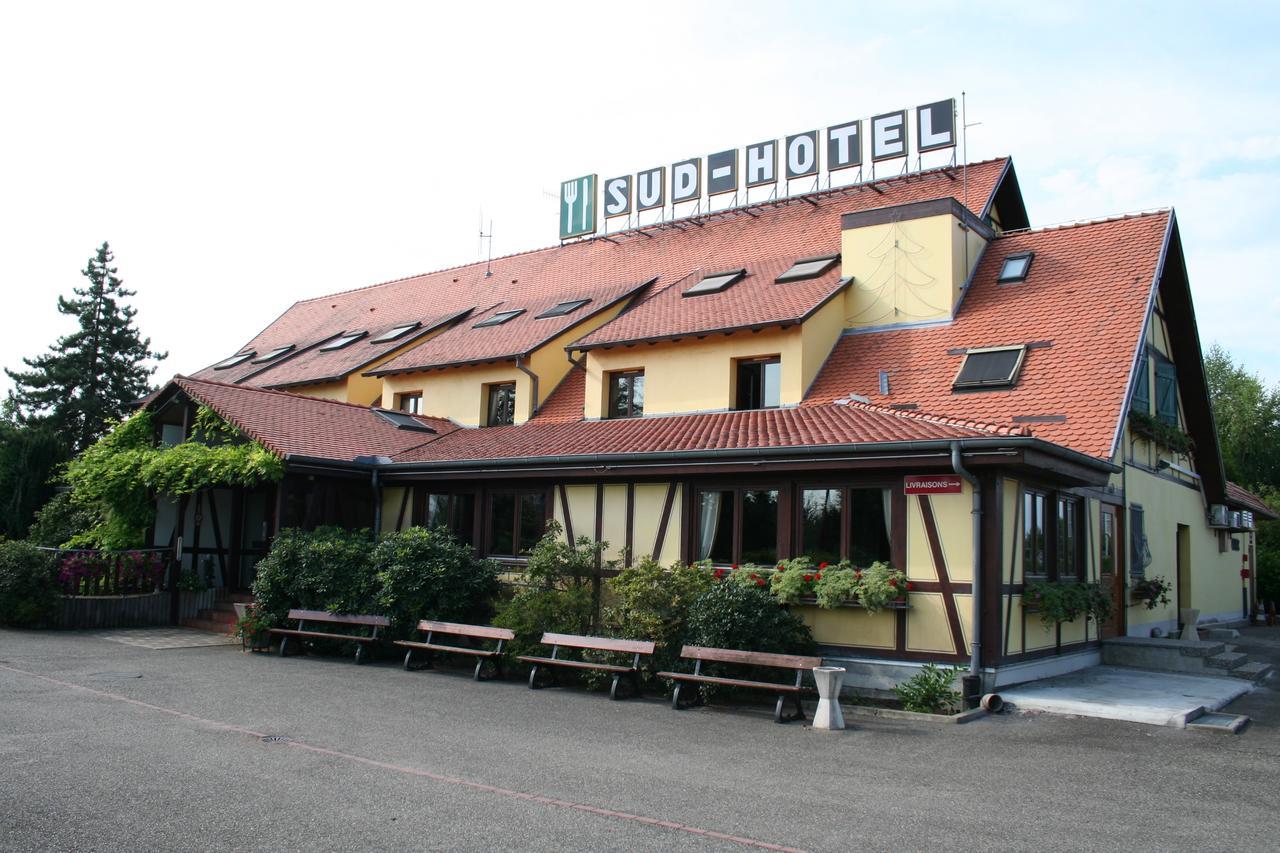 Sud Hotel Huttenheim Bagian luar foto