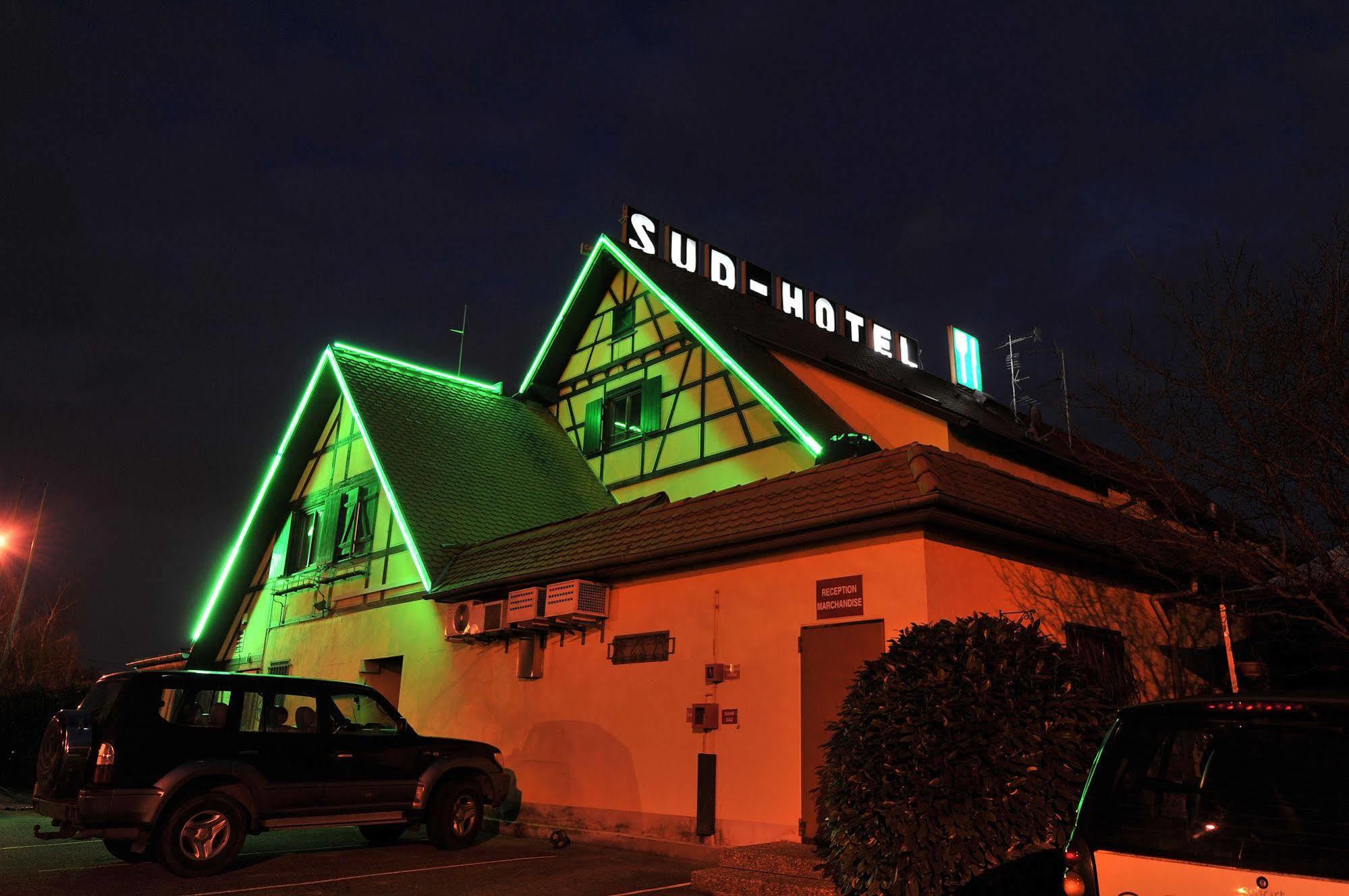 Sud Hotel Huttenheim Bagian luar foto