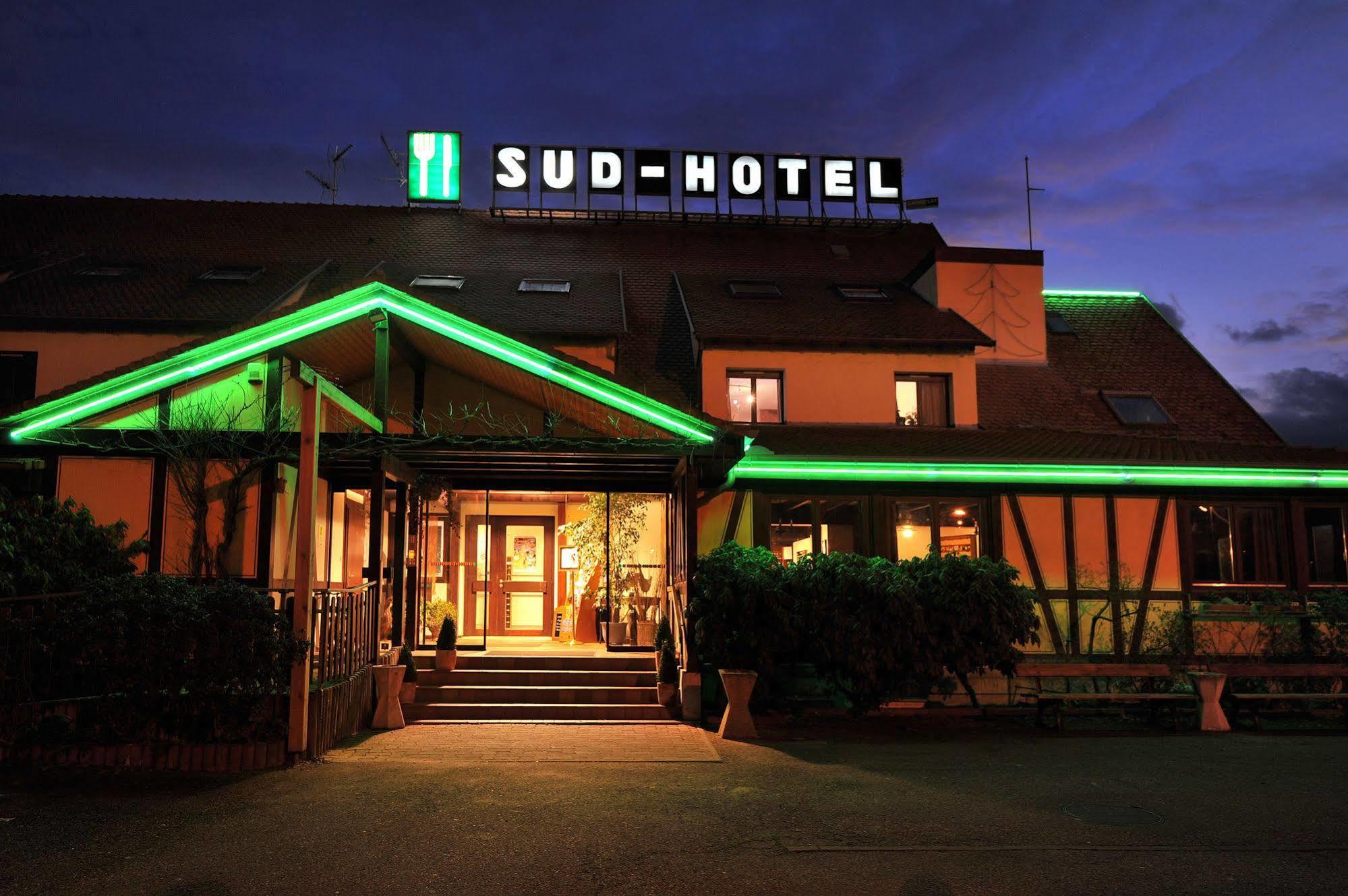 Sud Hotel Huttenheim Bagian luar foto