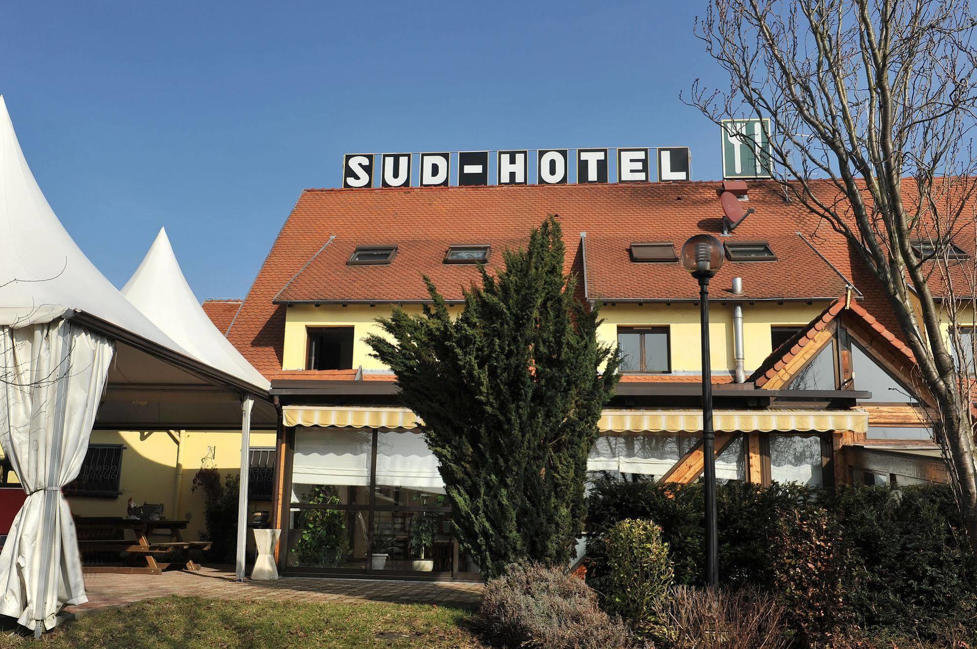 Sud Hotel Huttenheim Bagian luar foto